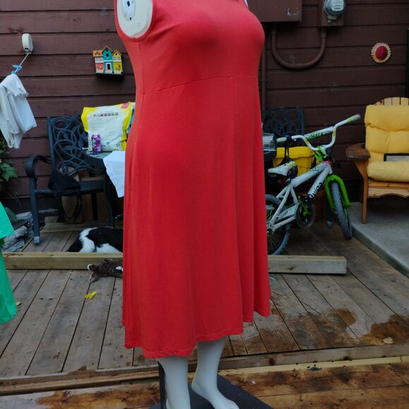 Mondetta sleeveless mid-length dress Orange Size xl - Picture 6 of 7